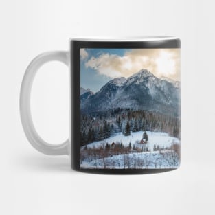 Landscape with mountain range Mug